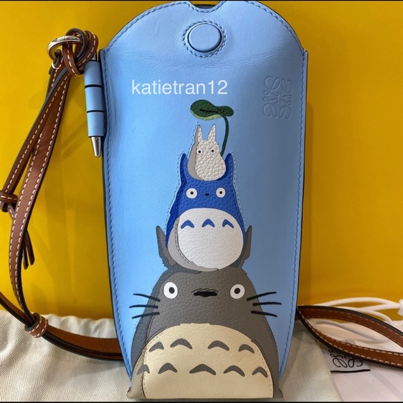 Loewe x Totoro Gate Pocket shoulder crossbody bag - Picture 3 of 11